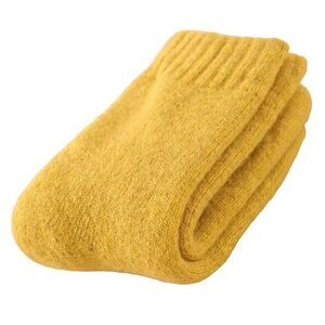 New Kid’s thermal thick wool socks 2-5 years gold